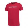 Dunlop T-shirt rekreacyjne Essentials Basic (bawełna) czerwony męski